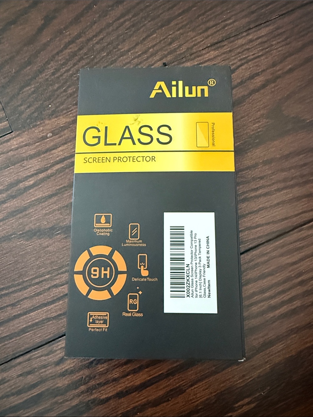 3 pack Ailun Tempered Screen Protector for iPhone 13/13pro/14 & 1 privacy screen